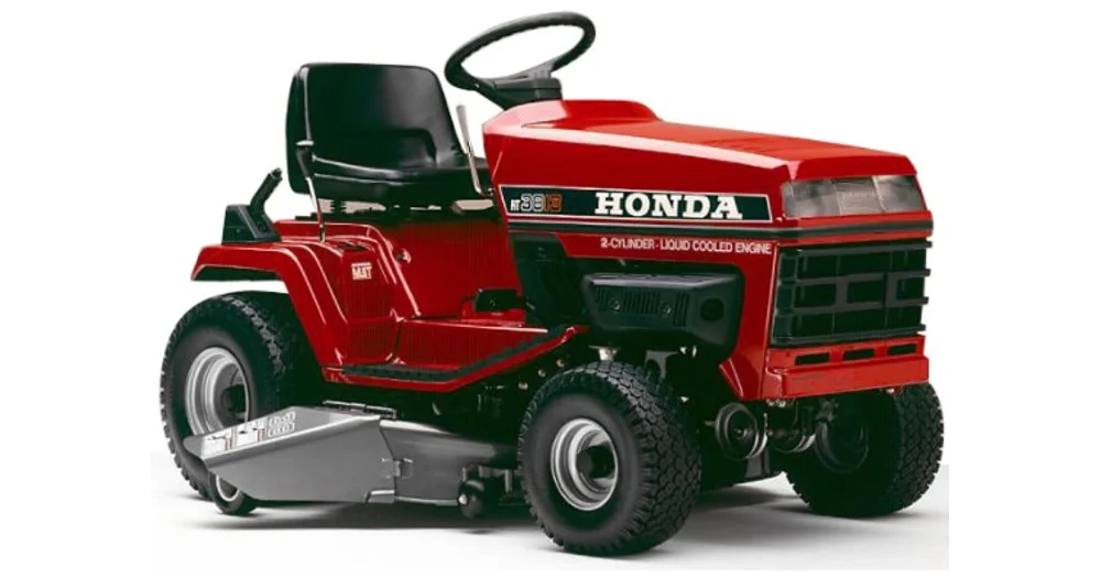 Old honda discount riding lawn mower