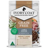 Ivory Coat Grain Free Adult All Breeds Dry Dog Food Lamb & Sardine