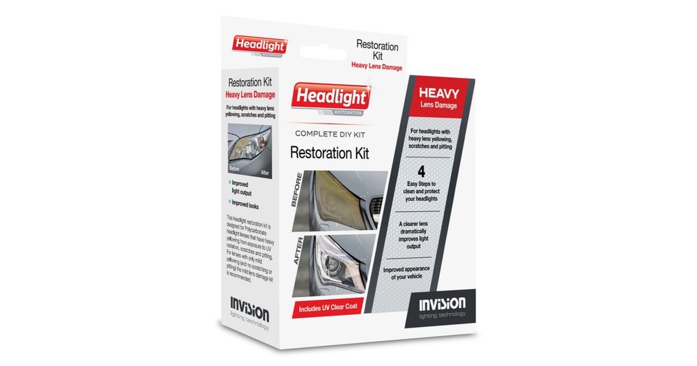 Invision Headlight Restoration Kit reviews | ProductReview.com.au