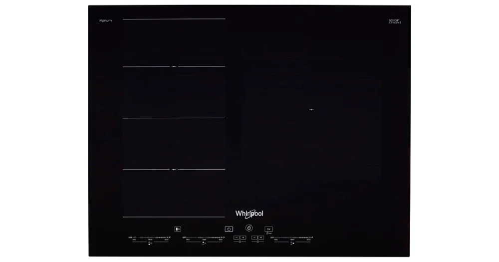 Whirlpool 6th Sense FlexiSlide 3 Zone Induction Cooktop SMC653FBTIXL