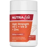 Nutra-Life High Strength Vitamin C + D + Zinc