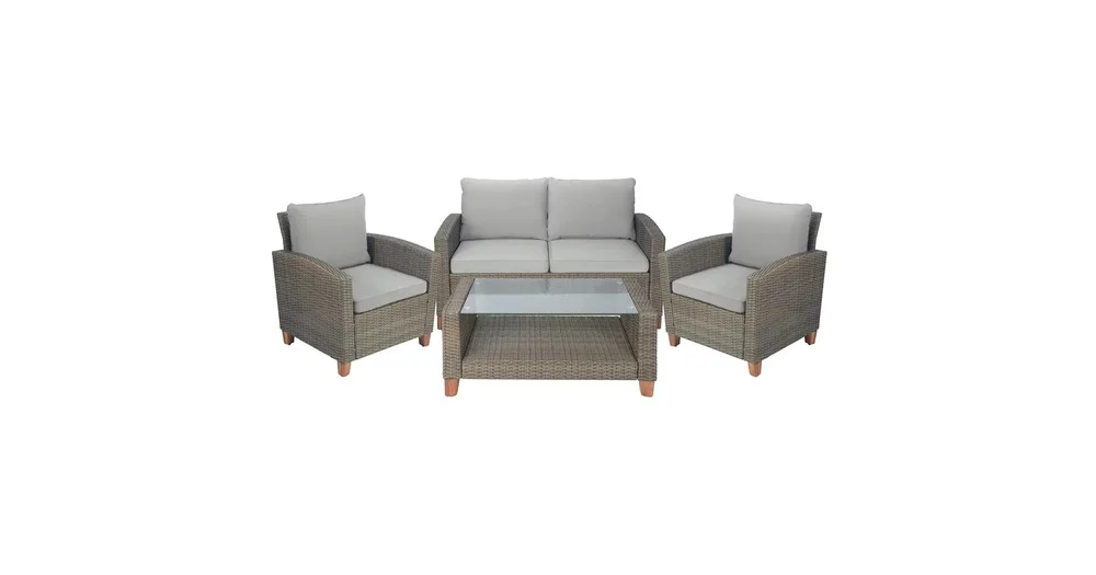 Marquee 4 piece wicker setting hot sale