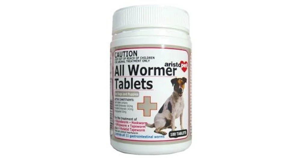 Aristopet hotsell dog wormer