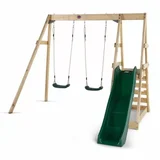 Plum Tamarin Wooden Swing Set