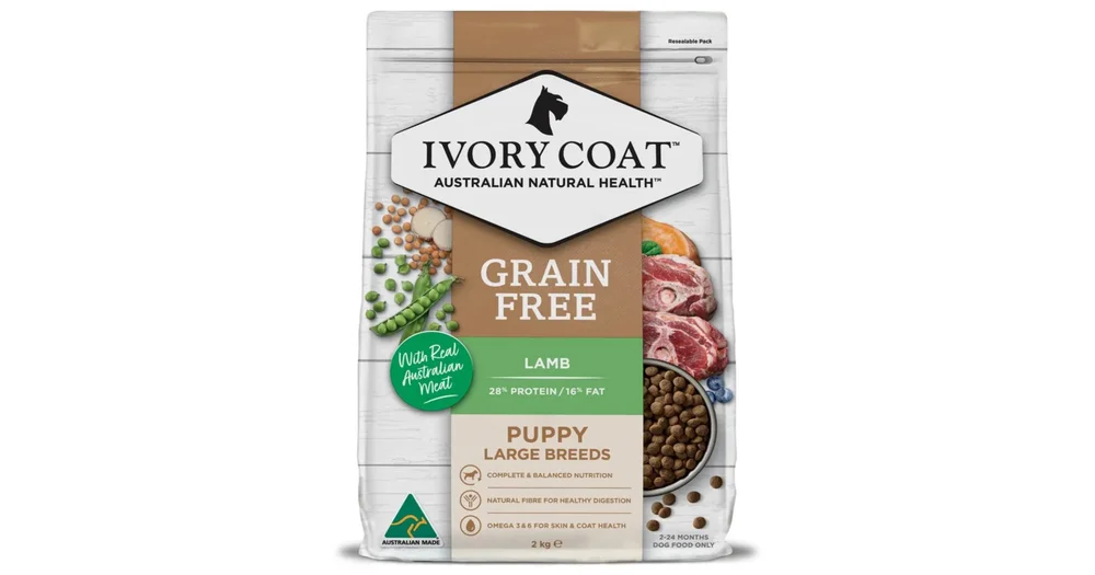 Ivory Coat Grain Free Puppy Large Breeds Dry Dog Food Lamb reviews