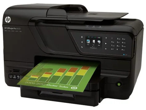 HP - Officejet Pro 8600 Plus Network-Ready Wireless All-In-One Printer - Foto 8
