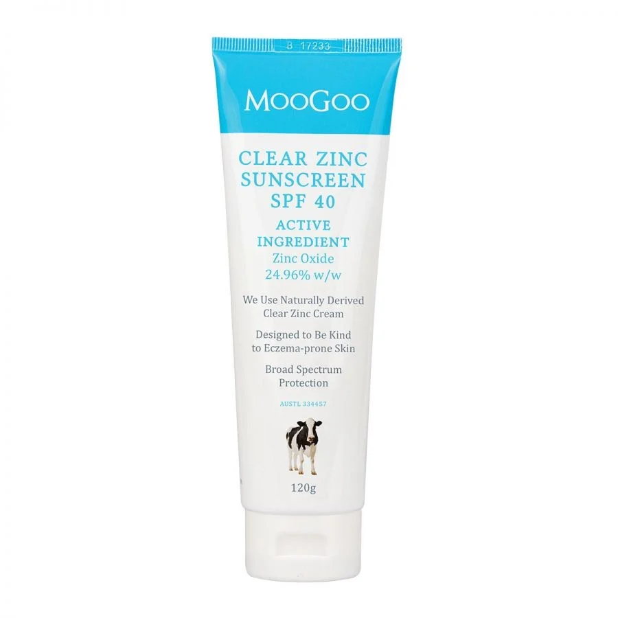 MooGoo Clear Zinc Sunscreen SPF 40 reviews