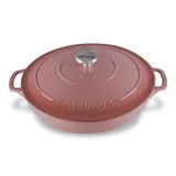 Chasseur Low Round Casserole 30cm/2.5 Litre Rosewood