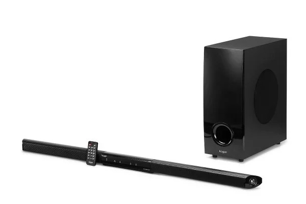kogan 2.1 detachable soundbar with wireless subwoofer