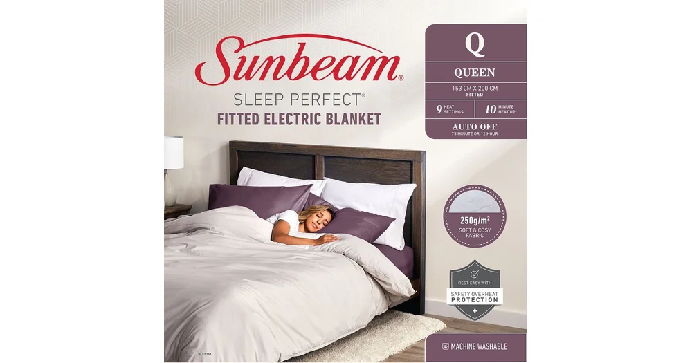 Sunbeam Sleep Perfect Fitted Queen BLF5151 reviews ProductReview