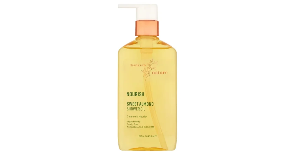 Thanks To Nature Nourish Sweet Almond Shower Oil reviews