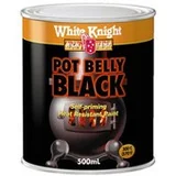 White Knight Pot Belly Black