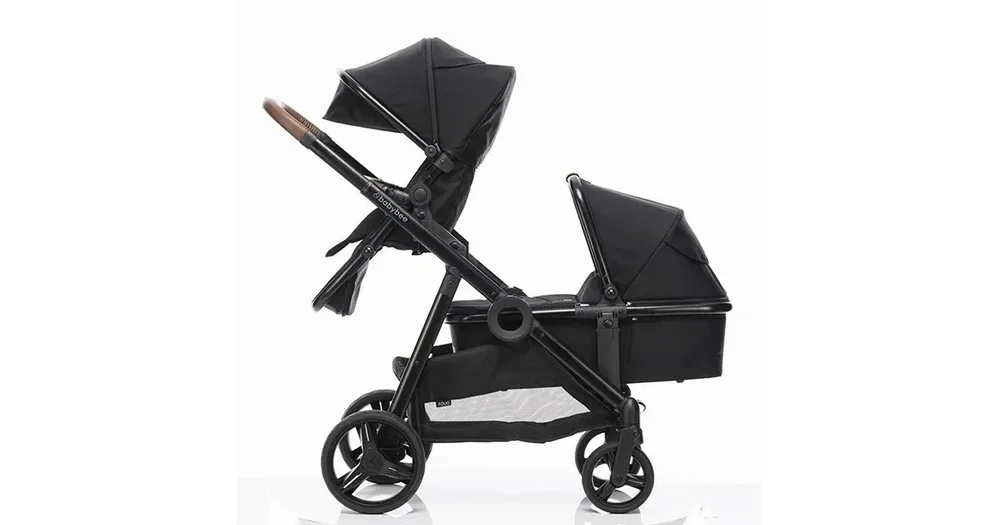 Babybee double outlet pram