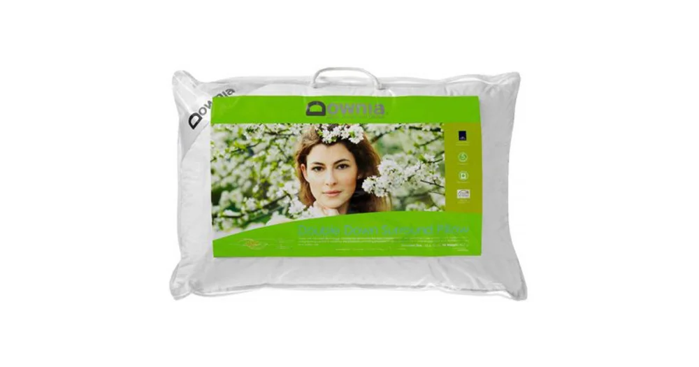 Downia double shop down surround pillow