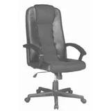 Matt Blatt High Back Mesh Fabric and PU Executive