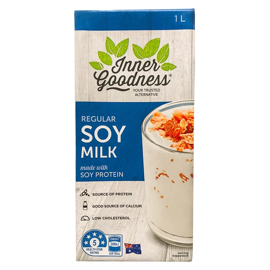 Aldi Inner Goodness Regular Soy Milk reviews