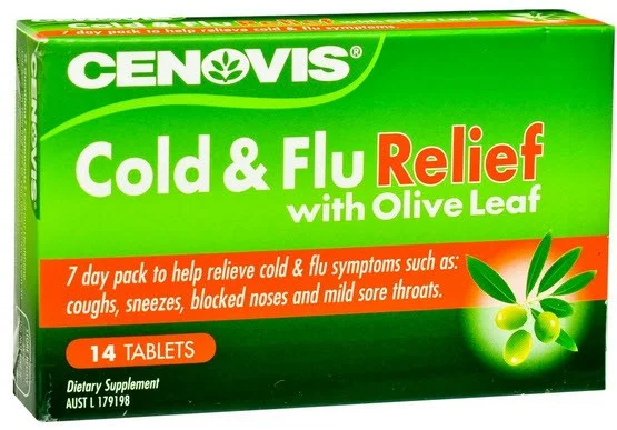 Cenovis Cold & Flu Relief with Olive Leaf reviews
