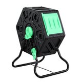 Gardeon Compost Bin 65L Composter Tumbler Rotating Outdoor With Sliding Door