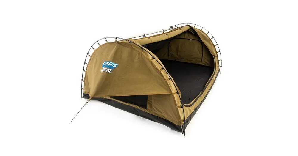 Adventure Kings Deluxe Double Swag Big Daddy 400gsm Canvas 70mm