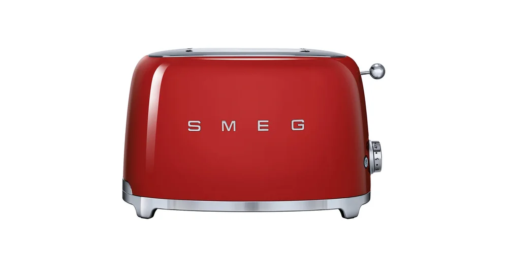 SMEG 2 Slice Steel Toaster #TSF01RDUS Review, Price and Features