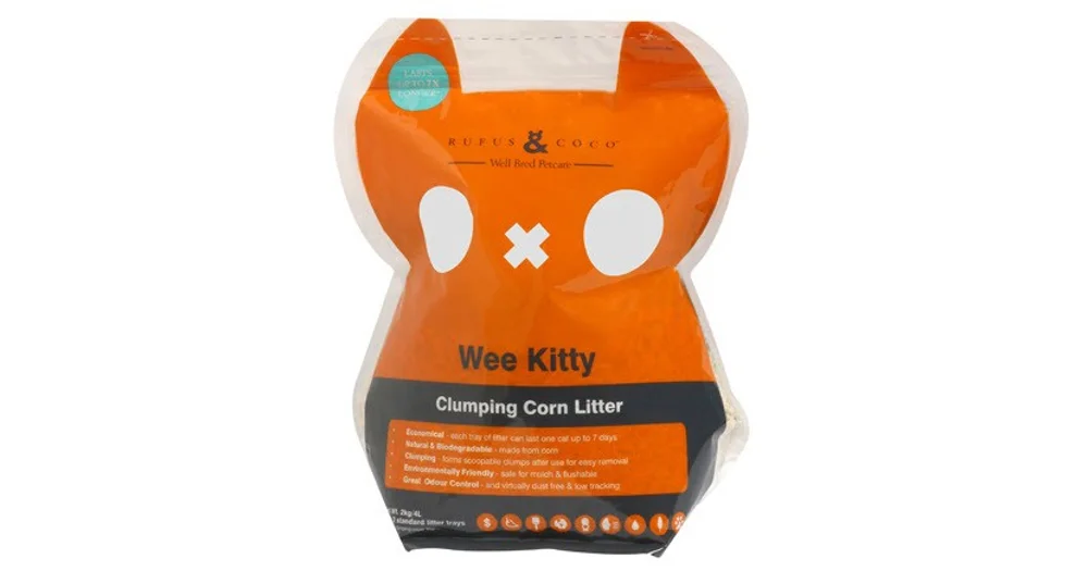 Rufus & Coco Wee Kitty Clumping Corn Litter