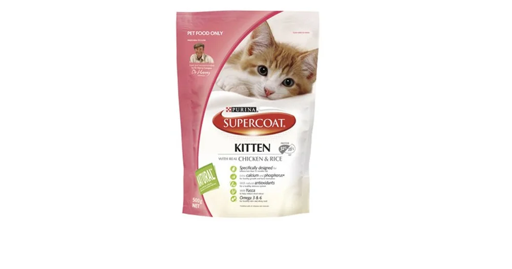 Supercoat kitten sale food