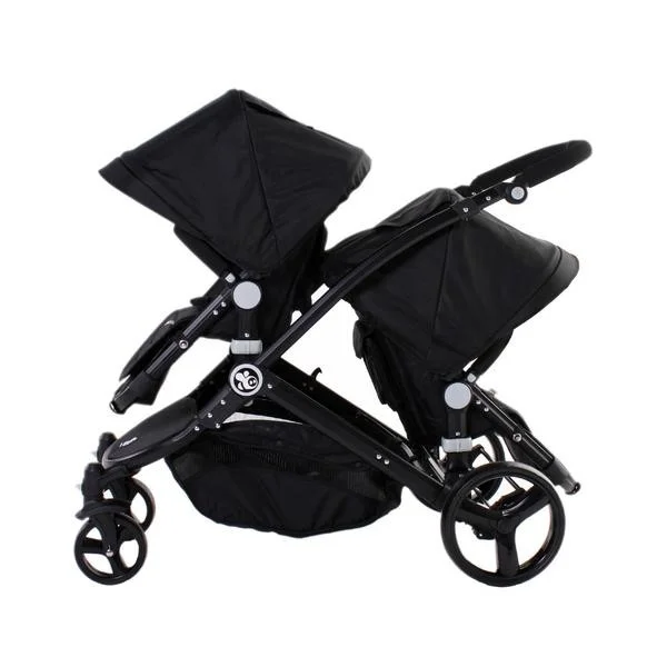 babybee double pram