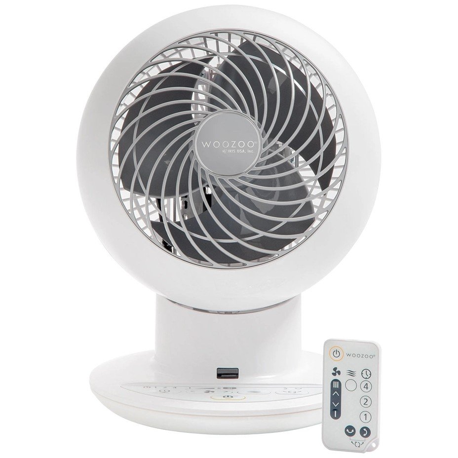 Ventilador Woozoo De Globo Multi Direccional, 5 Velocidades Con Control