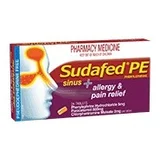 Sudafed PE Sinus Allergy & Pain Relief