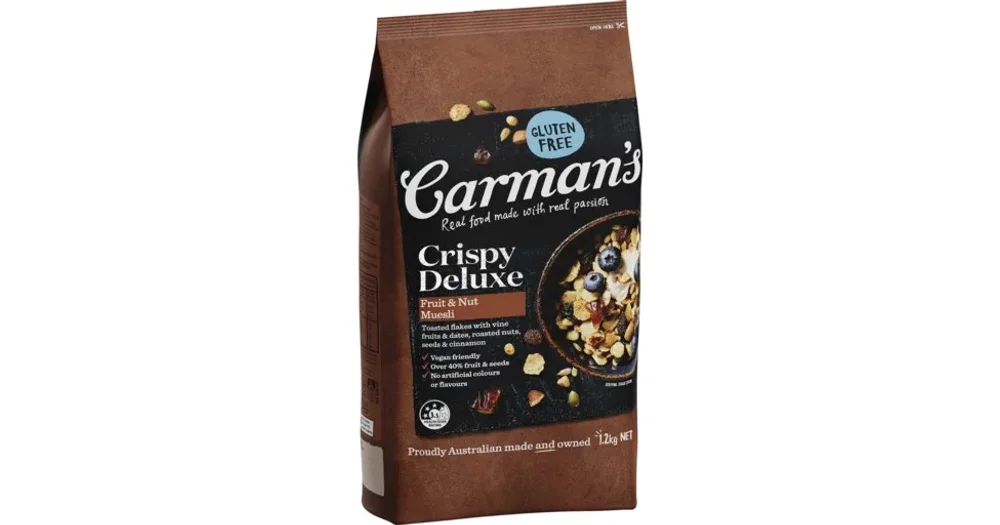 Carman’s Crispy Deluxe Fruit & Nut Muesli reviews