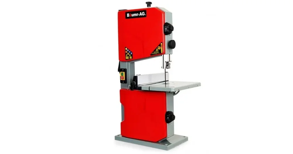 BaumrAG 350W Wood Bandsaw, Benchtop, 80mm Cutting Depth