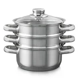 Baccarat Gourmet 18cm 3 Tier Steamer