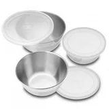 Tramontina Freezinox Round / Square Mixing Bowl Set