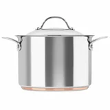 Chasseur Le Cuivre Stock Pot with Lid 24 x 17cm/7.6L