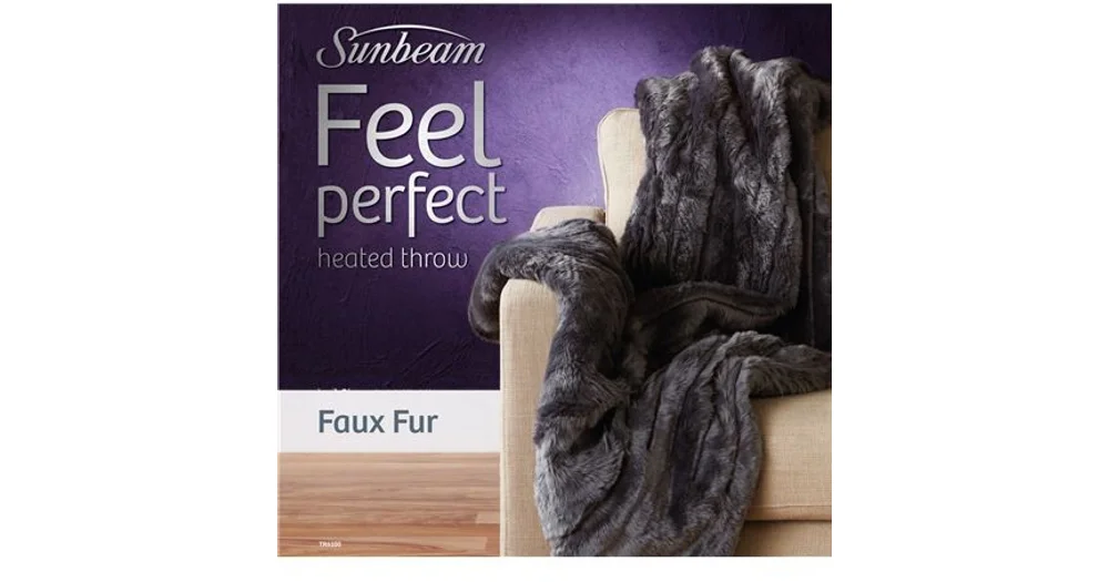 Sunbeam heated throw harvey norman hot sale