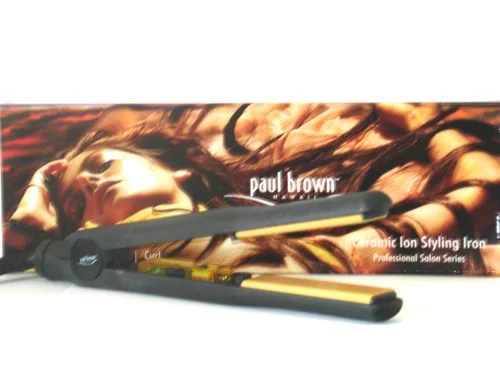 Paul brown hawaii ceramic flat outlet iron