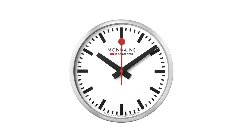 Mondaine Official Swiss Railways Smart Stop2Go Wall Clock reviews