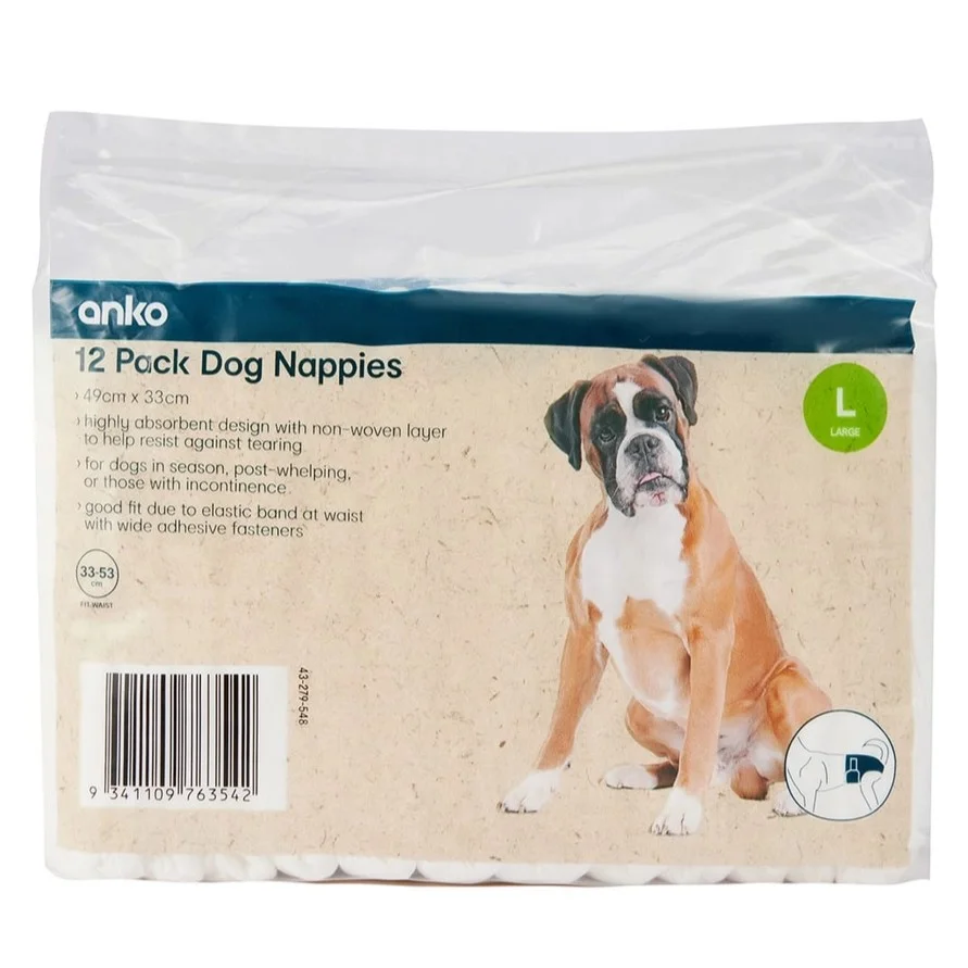 Kmart Anko 12 Pack Dog Nappies reviews
