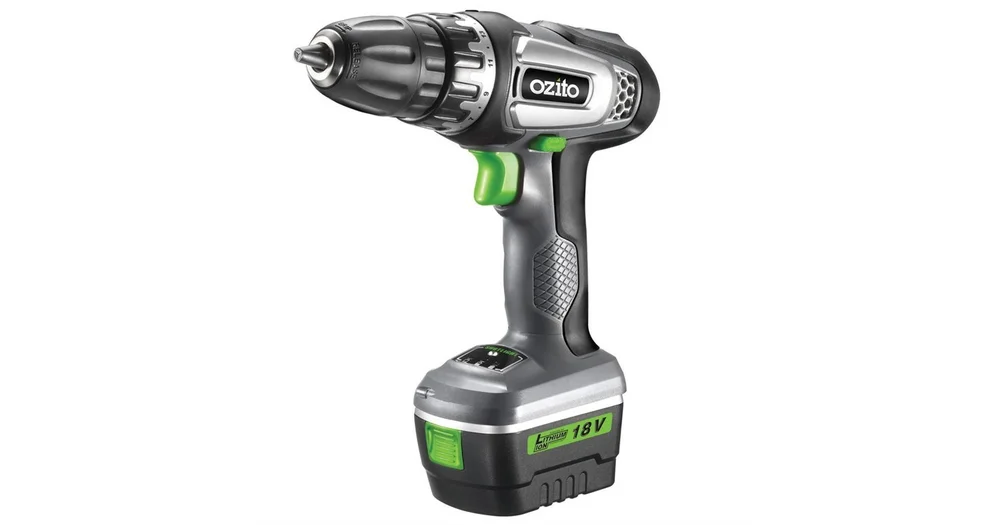 Ozito cordless drill driver on sale 18v lithium ion