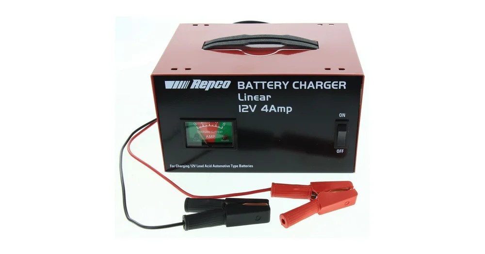 Repco 12v deals battery charger