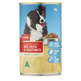 Coles Casserole Beef Pasta & Vegetable Canned Dog Food