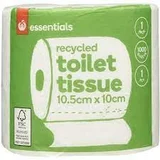 Woolworths Essentials Toilet Tissue 1ply White 1000sheets