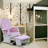 Salvatore Angelotti Breast Feeding Rocking Chair w/ Ottoman