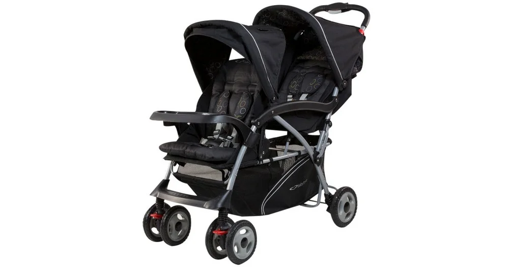 Baby love silicone double pram