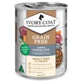Ivory Coat Grain Free Adult Wet Dog Food Lamb & Sardine Stew