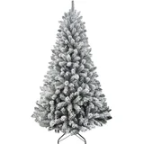 David Jones 210cm Northstar Flocked Christmas Tree