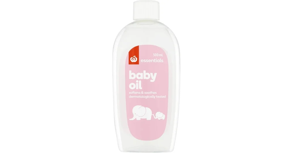 Johnson baby oil store coles