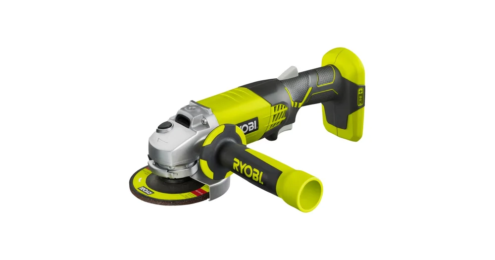 Ryobi battery deals powered angle grinder