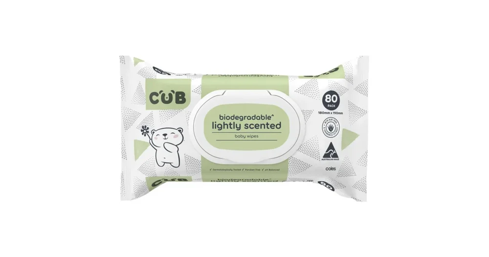 Coles cub hot sale baby wipes