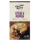 Charlotte's  Bakery Slow Cooked Steak & Pepper Pies
